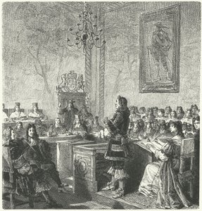 Retssag mod William Russell, Lord Russell, for forræderi mod kong Charles II af German School