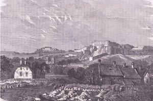 View of Belfort, Cassells historie om krigen mellem Frankrig og Tyskland udgivet af Cassell and Company Limited, ca. 1890 (litho) af German School