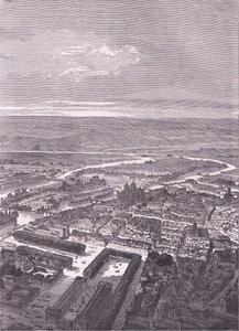 View of Metz, Cassells History of the War between France and Germany udgivet af Cassell and Company Limited, ca. 1890 (litho) af German School