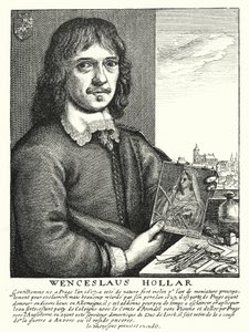 Wenceslaus Hollar, bøhmisk tegner, ætser og illustrator (gravering) af German School