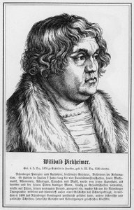 Willibald Pirckheimer (gravering) af German School