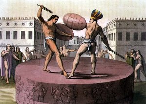 Gladiatorofring (farve litho)