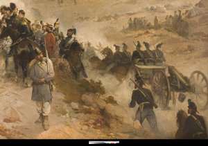 Slaget ved Chernaya af Gerolamo Induno