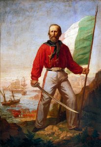Giuseppe Garibaldi under de tusindes landgang ved Marsala
