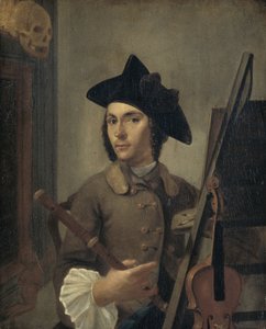 Selvportræt af Gerrit Backhuijzen
