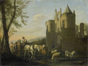 Hovedporten til Egmond Slot
