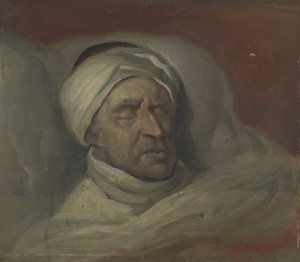 Hr. Willem Bilderdijk efter hans død