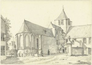 Kirken i Laeken nær Bruxelles af Gerrit Lamberts
