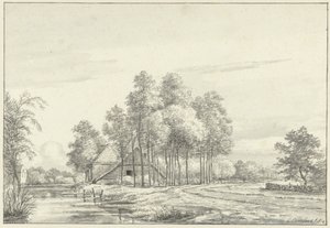 Ansigt ved Oudewater af Gerrit Lamberts