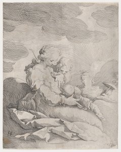 Tro, håb og næstekærlighed, ca. 1593. af Gerrit Pietersz Sweelink