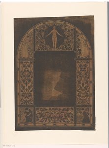 Design til en kalenderramme for 1901 med kvinder og blomster af Gerrit Willem Dijsselhof