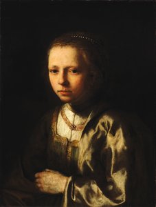 Ung pige, 1600-tallet. af Gerrit Willemsz Horst