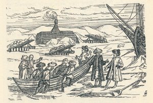 Barents i Arktis: Hytte hvor vi overvintrede, 1598, 1912 af Gerrit de Veer