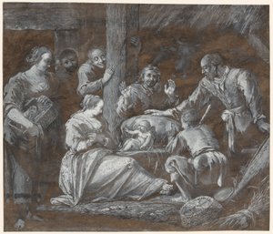 Hyrdernes tilbedelse af Gerrit van Battem