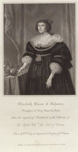 Elizabeth, dronning af Bøhmen af Gerrit van Honthorst