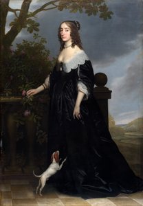 Elizabeth Stuart 1596-1662, dronning af Bøhmen, 1642 af Gerrit van Honthorst