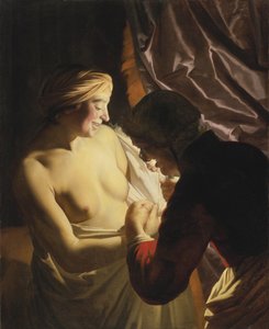 Loppejagten, ca. 1620 af Gerrit van Honthorst