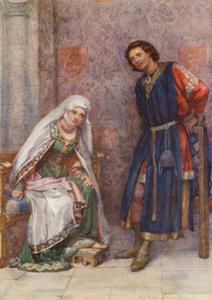 Shakespeare, King John (farvelitografi)