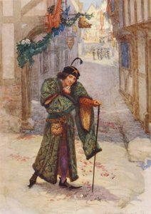 Shakespeare, Kong Richard III (farvelitografi) af Gertrude E. Demain (after) Hammond
