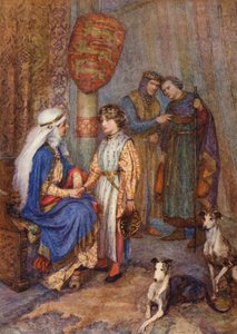 William Shakespeares skuespil: King John (farvelitografi)