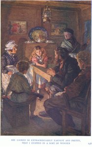 Hun så så usædvanlig alvorlig og smuk ud, at jeg standsede i en slags undren af Gertrude E. Demain Hammond