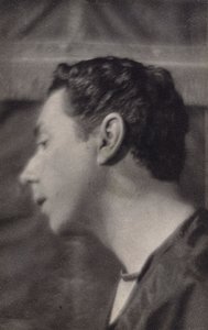 Portræt af baron Adolph de Meyer af Gertrude Käsebier