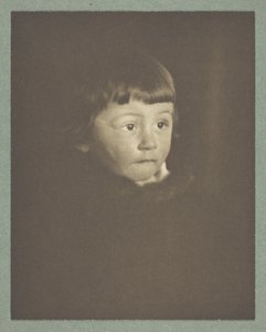 Portræt af en dreng af Gertrude Käsebier