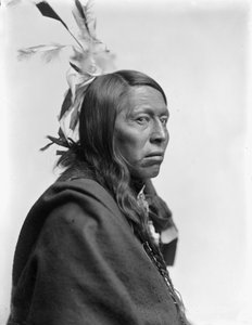 Sioux-høvdingen Flying Hawk, ca. 1900