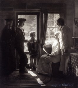 Solskin i huset af Gertrude Käsebier