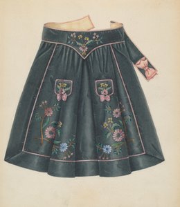 Forklæde, 19351942. af Gertrude Lemberg