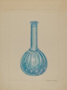 Frisørflaske, ca. 1936. af Gertrude Lemberg