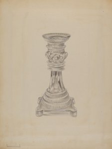 Lysestage af Gertrude Lemberg
