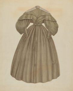 Kjole, c. 1937. af Gertrude Lemberg