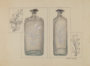 Spritflaske, ca. 1936.