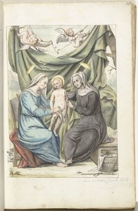 Madonna med barn og Sankt Anna