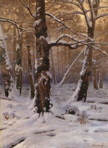 Vintermorgen, 1907-1909 af Gevorg Bashindzhagyan