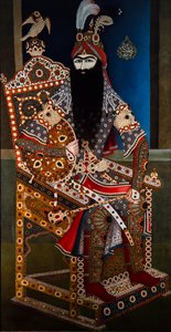 Fath-Ali Shah Qajar af Ghulan Asad Quajar