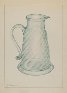 Melassekande, ca. 1937. af Giacinto Capelli