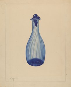 Toiletvandflaske, 1937. af Giacinto Capelli