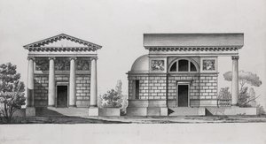 Kirkedesign for Tutomlin-familien af Giacomo Antonio Domenico Quarenghi