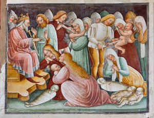 Herodes og massakren på uskyldige, detaljer fra Jesu liv