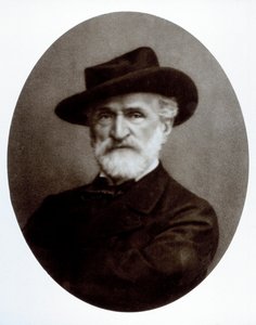 Portræt af Giuseppe Verdi af Giacomo Brogi
