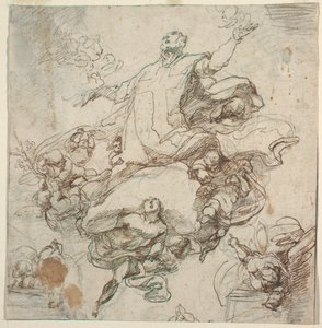 Glorificering af St. Filippo Neri af Giacomo Farelli