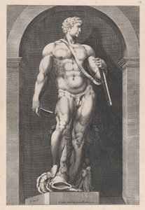 Mirror of Roman Magnificence: Perseus, slutningen af ​​1500-tallet., slutningen af ​​1500-tallet. af Giacomo Lauri