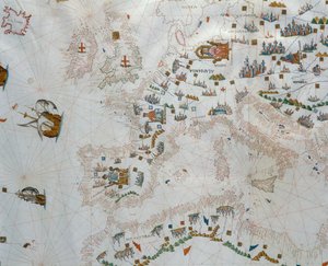 Et søkort, 1564
