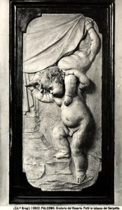 To putti (gips)
