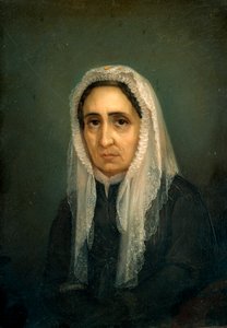 Portræt af Maria Mazzini Maleri af Giacomo Ulisse Borzino (1800-tallet) Genes, Museo del Risorgimento af Giacomo Ulisse Borzino