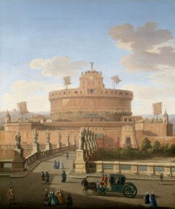 Rom, udsigt over Castel Sant