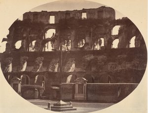 Interiør af Colosseum, 1850