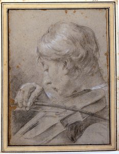 Violinisten. G. P. Piazzetta (1683 - 1754). Milano, Brera.